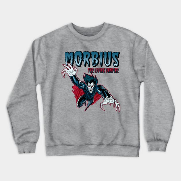 Morbius the living vampire Crewneck Sweatshirt by OniSide